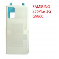 Задняя крышка (стекло) для Samsung Galaxy S20+ 5G SM-G9860 белый