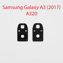 Стекло камеры в сборе для Samsung Galaxy A3 (2017) A320F чёрный
