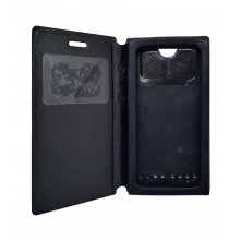 Чехол книжка универсальные W1 (70-129мм) черный