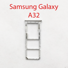 Cим-лоток (Sim-слот) Samsung Galaxy A32 (SM-A325F) белый