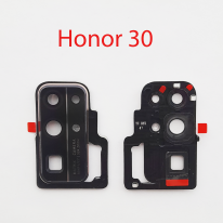 Объектив камеры в сборе для Honor 30 (BMH-AN10) черно-золотистый