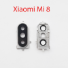 Стекло камеры в сборе для Xiaomi Mi 8 белый