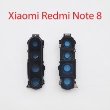 Стекло камеры в сборе для Xiaomi Redmi Note 8 черный