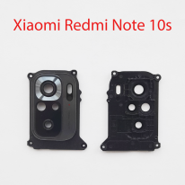Объектив камеры в сборе для Xiaomi Redmi Note 10, 10s черный