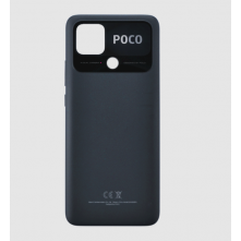 Задняя крышка Poco C40 (черный)