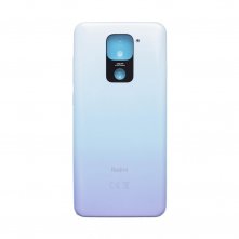 Задняя крышка в сборе (корпус) Xiaomi Redmi Note 9 (голубой)