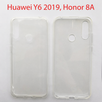 Чехол бампер Huawei Y6 2019, Honor 8a прозрачный