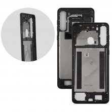 Средняя часть корпуса с NFC Samsung Galaxy A21 (A215) черный