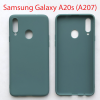Чехол бампер Samsung Galaxy A20s SM-A207F зеленый