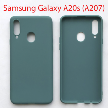 Чехол бампер Samsung Galaxy A20s SM-A207F зеленый