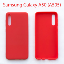 Чехол бампер Samsung Galaxy A50 SM-A505F красный