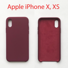 Чехол бампер для Apple iPhone 10, X, Xs бордовый