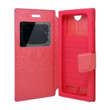 Чехол книжка универсальные S600u (74-135 мм) красный