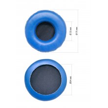 Амбушюры для наушников синий