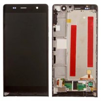 Экран (модуль) в раме Huawei Ascend P6 (P6-U06) черный