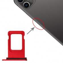 Сим лоток Apple iPhone 11 (красный)