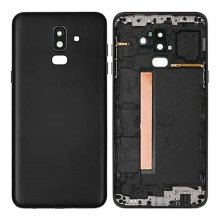 Задняя крышка для Samsung Galaxy J8 (2018) (черный)