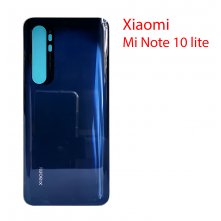 Задняя крышка (стекло) для Xiaomi Mi Note 10 Lite международная версия (синий)