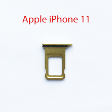 Cим-лоток (Sim-слот) Apple iPhone 11 (желтый)