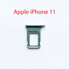 Cим-лоток (Sim-слот) Apple iPhone 11 (зеленый)