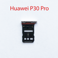 Cим-лоток (Sim-слот) Huawei P30 Pro VOG-L29 серебристый