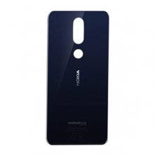 Задняя крышка (стекло) для Nokia 7.1 plus черный