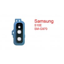 Стекло камеры в сборе для Samsung Galaxy S10e (G970) синий