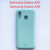 Чехол бампер Samsung Galaxy A20, A30 голубой