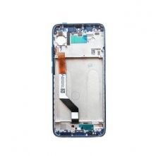 Средняя часть корпуса с рамкой модуля Xiaomi Redmi Note 7 (синий)