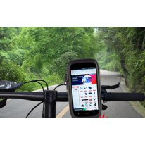 Велосипедный держатель для телефона на руль влагозащитный Samsung Galaxy Note 3 размер 155x85мм