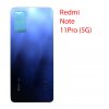 Задняя крышка (стекло) для Xiaomi Redmi Note 11 Pro синий