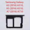 Cим-лоток (Sim-слот) Samsung Galaxy A5 (2016) A510F (серый)