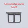 Cим-лоток (Sim-слот) Samsung Galaxy S6 G920 серебро