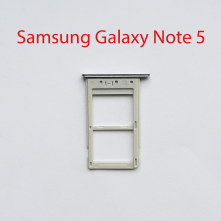 Cим-лоток (Sim-слот) Samsung Galaxy Note 5 SM-N920F серебро