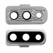 Стекло камеры в сборе Samsung Galaxy A70 (A705) белый