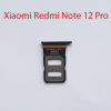 Cим-лоток (Sim-слот) Xiaomi Redmi Note 12 Pro (черный)