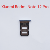 Cим-лоток (Sim-слот) Xiaomi Redmi Note 12 Pro (синий)