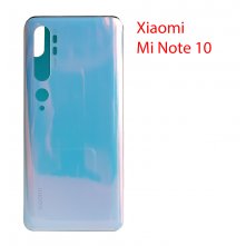 Задняя крышка (стекло) для Xiaomi Mi Note 10 международная версия (белый)