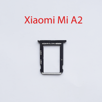 Cим-лоток (Sim-слот) Xiaomi Mi A2, Mi 6x (черный)