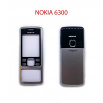 Задняя крышка в сборе для Nokia 6300 (серебро)