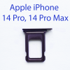 Cим-лоток (Sim-слот) Apple iPhone 14 pro, 14 pro Max (фиолетовый)