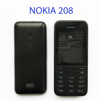 Задняя крышка в сборе для Nokia 208 черный