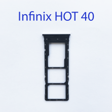 Cим-лоток (Sim-слот) infinix hot 40 черный
