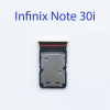 Cим-лоток (Sim-слот) Infinix Note 30i (X6716) золото
