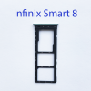 Cим-лоток (Sim-слот) Infinix Smart 8 (X6525) зеленый