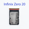 Cим-лоток (Sim-слот) Infinix Zero 20 (X6821) золото