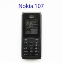 Задняя крышка в сборе для Nokia 107 Dual SIM черный