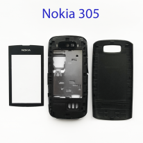 Задняя крышка в сборе для Nokia Asha 305 черный
