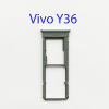 Cим-лоток (Sim-слот) Vivo Y36 голубой