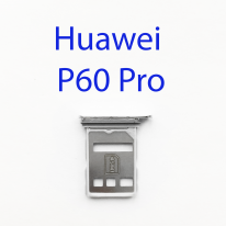 Cим-лоток (Sim-слот) Huawei P60 Pro MNA-LX9, P60 LNA-LX9 (белый)